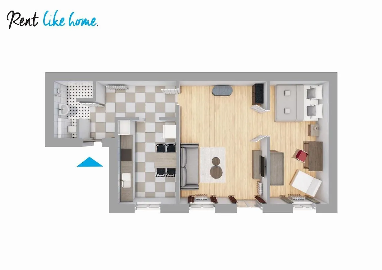 Apartment Rent Like Home - Hoza 39 Warsaw